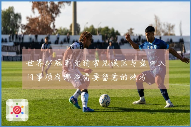 世界杯冠军竞猜常见误区与盘口入门事项有哪些需要留意的地方