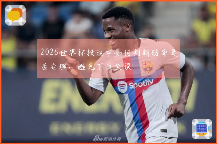 2026世界杯投注中如何判断赔率是否合理，避免下注失误