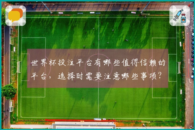 世界杯投注平台有哪些值得信赖的平台，选择时需要注意哪些事项？